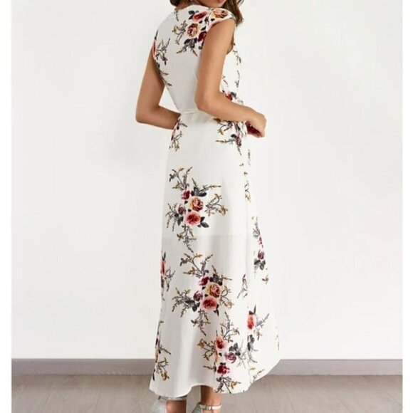 Floral Wrap Dress - Picture 2 of 10